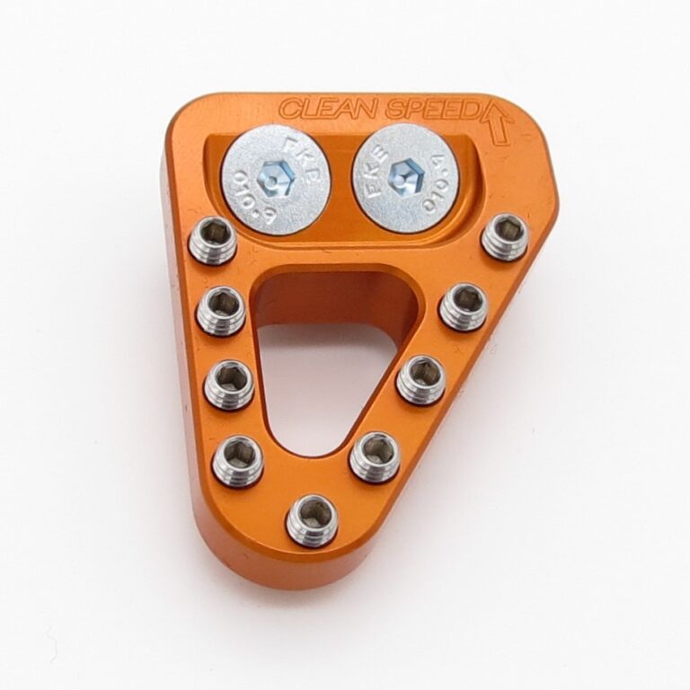 Standard Brake Pedal Tip, Angle Mount Clean Speed